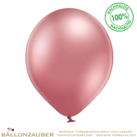 Latexballon Rund rosa Glossy 13cm = 5inch Umf. 40cm