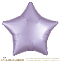 Folienballon Stern Pastel-Lila Satin Luxe 45cm = 18inch