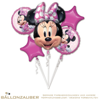 Folienballon Bouquet Minnie Mouse Forever Bunt 180cm = 71inch