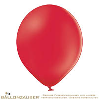 Latexballon Rund Rot Farbe 101 Standard/Pastell 30cm = 11inch Umf. 95cm