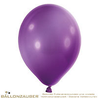 Latexballon Rund Violett Farbe 062 Metallic 30cm = 12inch Umf. 95cm