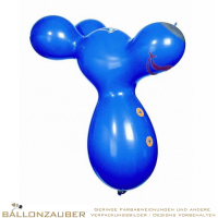 Latexballon Figurenballon Bonzo Hund bunt = 28inch Lnge 70cm