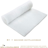 Schneematte 30m Rolle x 1,5m x 5mm Schneevlies weiß B1 = schwer entflammbar