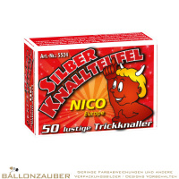 Knallerbsen Ganzjahresfeuerwerk NICO Mini Knallteufel 50 Stück in Schachtel