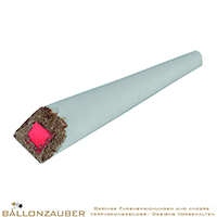 Joint Zigarette glühend wirkend 15cm Scherzartikel Spaß Joint, Zigarette weiß, grau