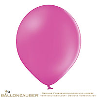 Latexballon Rund Magenta Farbe 010 Standard/Pastell Ø30cm = 11inch Umf. 95cm