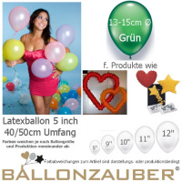 100 Qualitäts-Deko-Ballons Grün