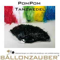Tanzwedel pink Disco Cheerleader Karneval PomPom 50g
