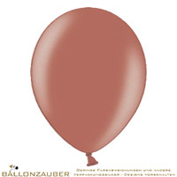 Latexballon Rund Kupfer Farbe 066 Metallic Ø30cm = 12inch Umf. 95cm