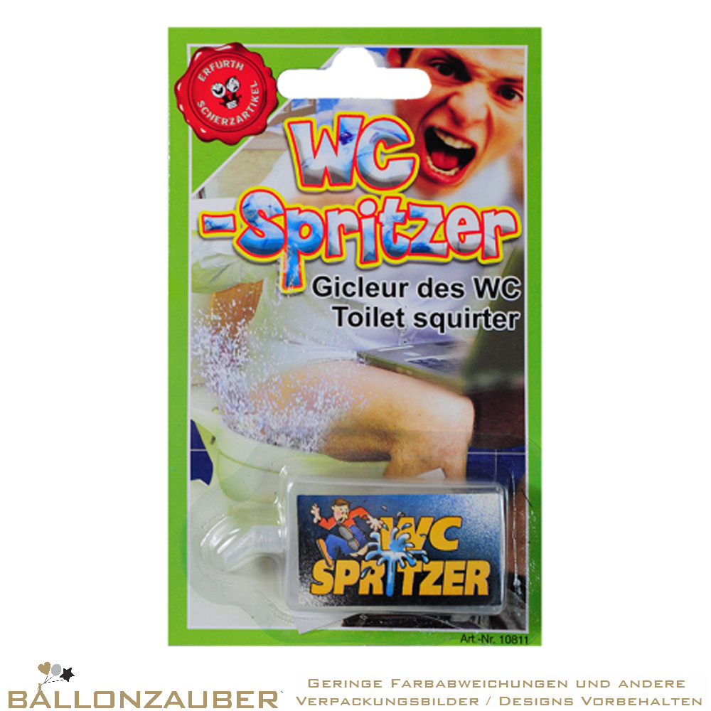 WC-Spritzer Toiletten-Schreck