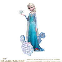 Riesen Folienballon Airwalker Disney Frozen Elsa bunt 144cm = 57inch