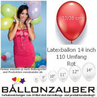 100 Ballons Rot