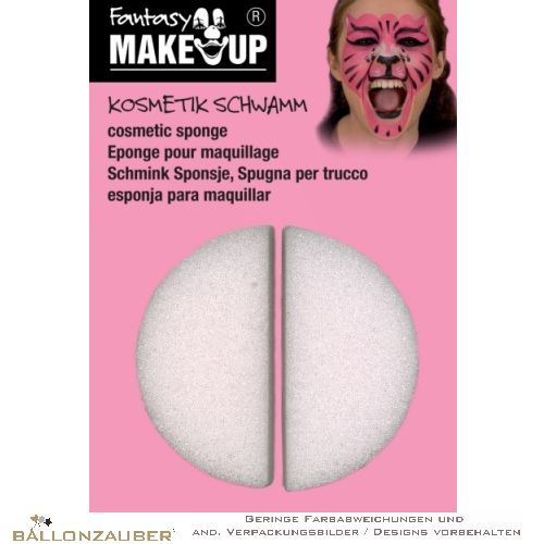 Schminkschwämmchen feinporig Schwamm Halloween Schminke