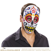 Maske männlich Tag der Toten Bunt für Erwachsene
