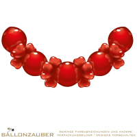Ballon-Set Ballongirlande 210cm Love bunt zum selbstgestalten