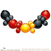 Ballon-Set Ballongirlande 210cm Deutschland bunt zum selbstgestalten