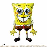 Folienballon Airwalker Spongebob Schwammkopf gelb bunt 117cm = 46inch