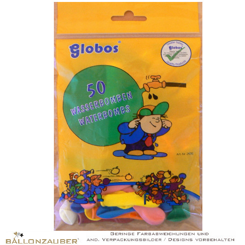 50 Latexballons Wasserbomben