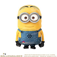 Folienballon Airwalker Minion Dave bunt 109cm = 43inch