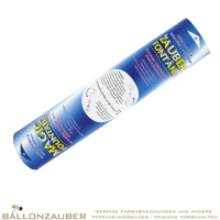 Konfettikanone Zauberfontäne 25cm Konfetti & Mini-Luftschlangen Blau Babyparty Boy