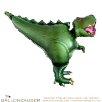 Folienballon Dinosaurier T-Rex grn 100cm = 39inch