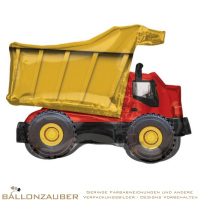 Folienballon Kipplader bunt 81cm = 32inch