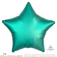 Folienballon Stern Jade Satin Luxe 45cm = 18inch