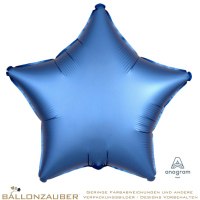 Folienballon Stern Azure Satin Luxe 45cm = 18inch