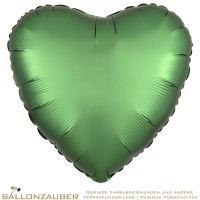 Folienballon Herz Emerald Satin Luxe 45cm = 18inch