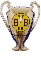 Folienballon UEFA-Championspokal Pokal silber bunt 81cm = 32inch