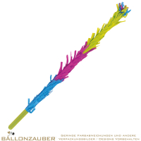 Pinata-Schlagstock Stab bunt zum Schlagen und Öffnen von Pinatas