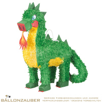 Pinata Schlagpinata Drache grün zum Aufhängen