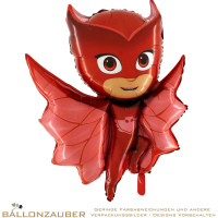 Folienballon PJ Masks Eulette rot 110cm = 43inch