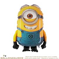 Folienballon Minion Stuart bunt 81cm = 32inch