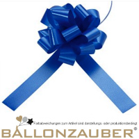 Schleifen-Zugband Ziehschleife 30mm Dekoschleife für Verpackungen Hochzeit Schleifen Zugband Blau