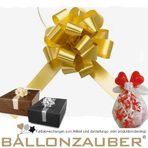 Schleifen-Zugband Ziehschleife 30mm Dekoschleife für Verpackungen Hochzeit