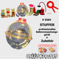 Stuffer-Kugel Ballonverpackungs-Set +Zub. Zangentechnik Kugel s. Beschreibung
