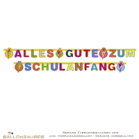Girlande Alles Gute zum Schulanfang Schultüten Einschulung Schuljahr