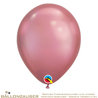 Latexballon Rund rosa Chrome Ø30cm = 11inch Umf. 95cm