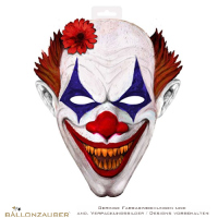 Maske Clownmaske Gruselclown Halloween Karneval Sonderangebot