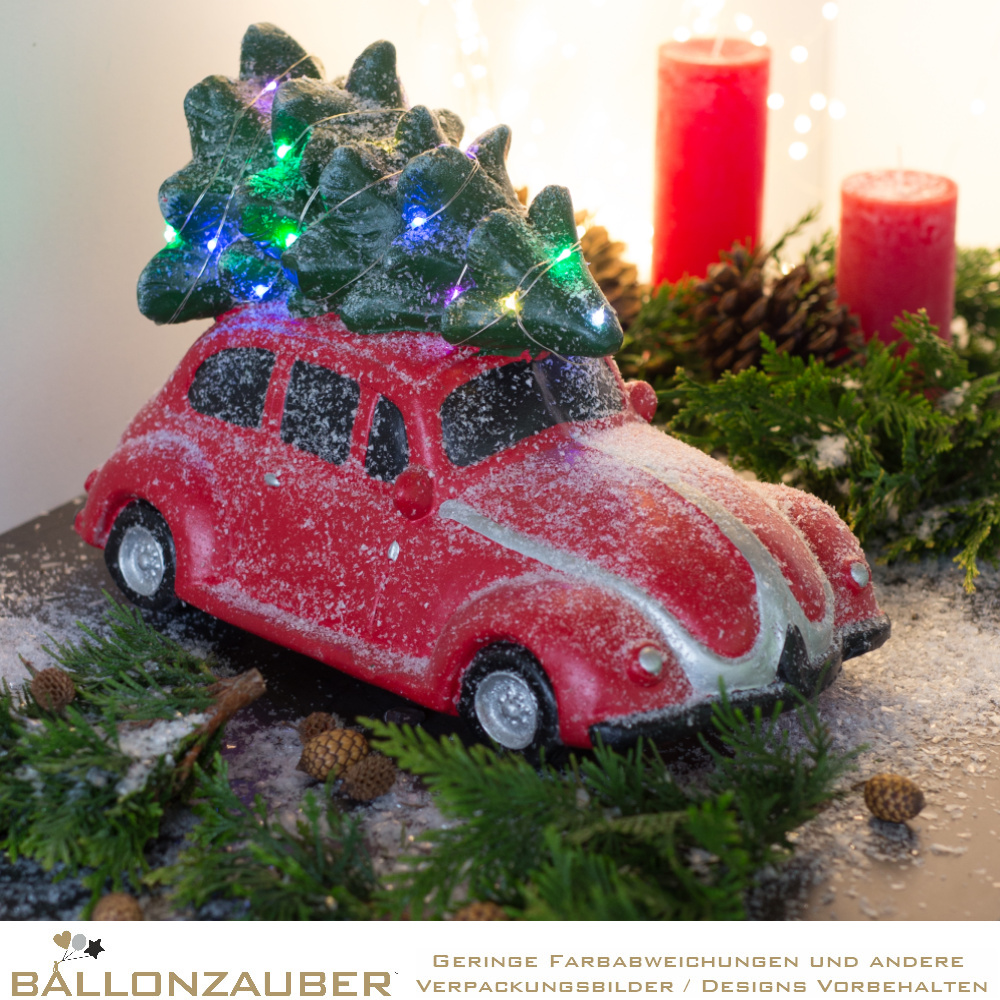 Auto mit Tannenbaum