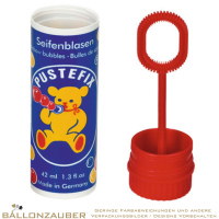 Pustefix Seifenblasenkonzentrat 42ml mit kleinem Ring zur Herstellung von Blasen