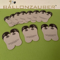 Ballongewicht Ballonfuss Fuss grau braun
