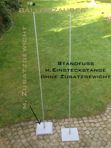 Ballonständer Standfuß