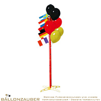 Verkaufsständer 174cm hoch Fahnenständer Ballonständer div. Farben für Alles mit Stabhalterung