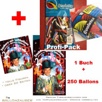 Buch Zaubern mit Luftballons Figuren f. Anfänger + passende Modellierballons
