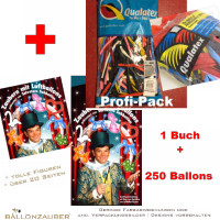 Buch Zaubern mit Luftballons Figuren f. Anfnger + passende Modellierballons