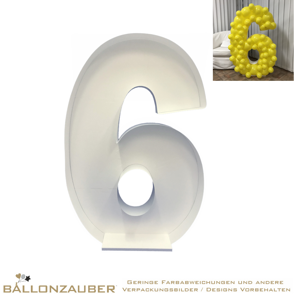 Mosaik-Rahmen Ballondekoration