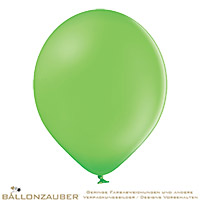 Latexballon Rund Grün Limone Farbe 014 Standard/Pastell Ø30cm = 11inch Umf. 95cm