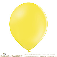 Latexballon Rund Gelb Farbe 006 Standard/Pastell Ø30cm = 11inch Umf. 95cm